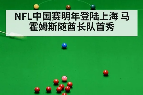 NFL中国赛明年登陆上海 马霍姆斯随酋长队首秀